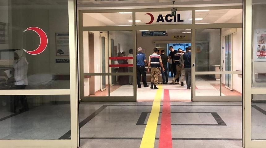Bahçedeki yılanı öldürmek isterken annesini vurdu