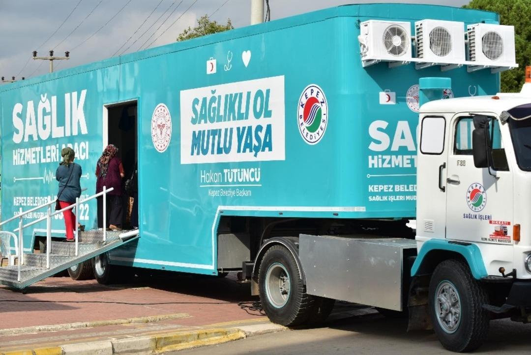 Kepez&rsquo;in Kanser Tarama Tırı &Uuml;nsal&rsquo;da