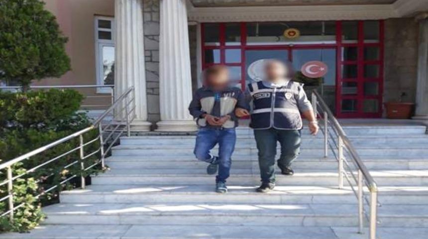 Didim&rsquo;de otelden malzeme &ccedil;alan hırsız tutuklandı