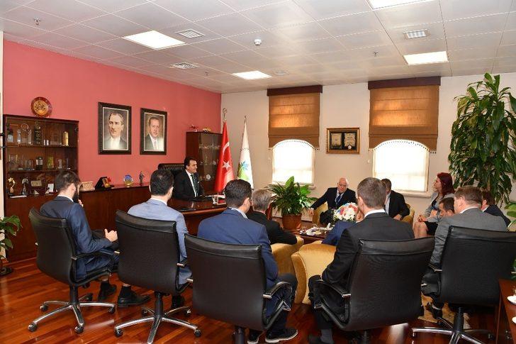 Dündar, Makedonya belediye başkanlarını ağırladı G2