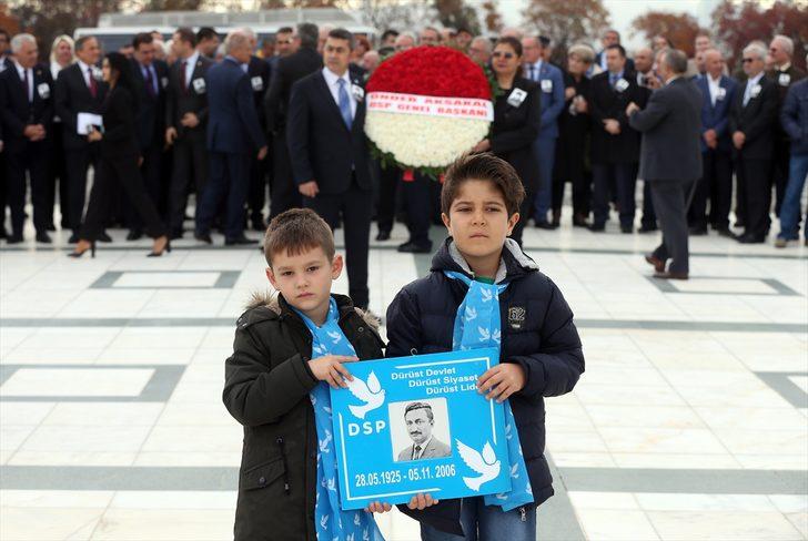 Bülent Ecevit vefatının 13'üncü yılında mezarı başında anıldı G1