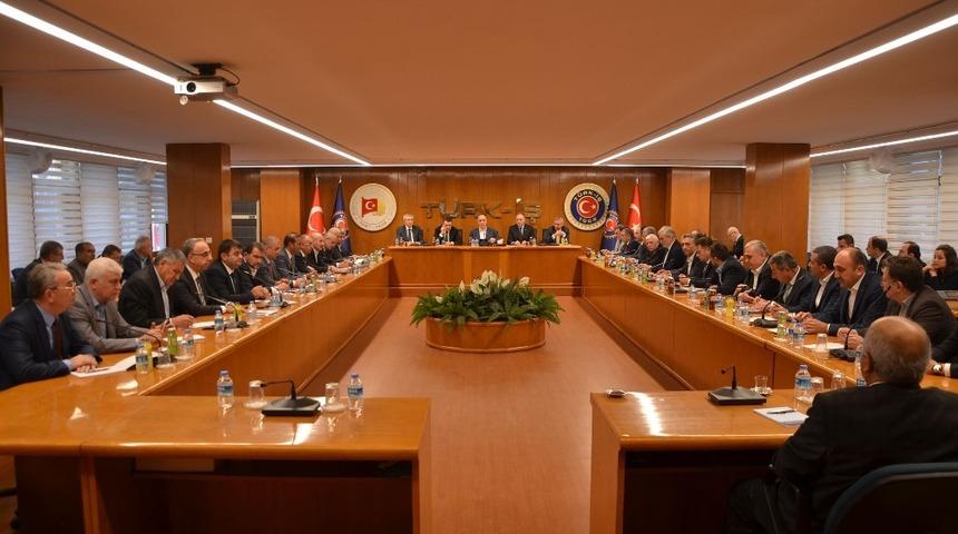 GMİS Genel Başkanı Yeşil, Başkanlar Kurulu toplantısında