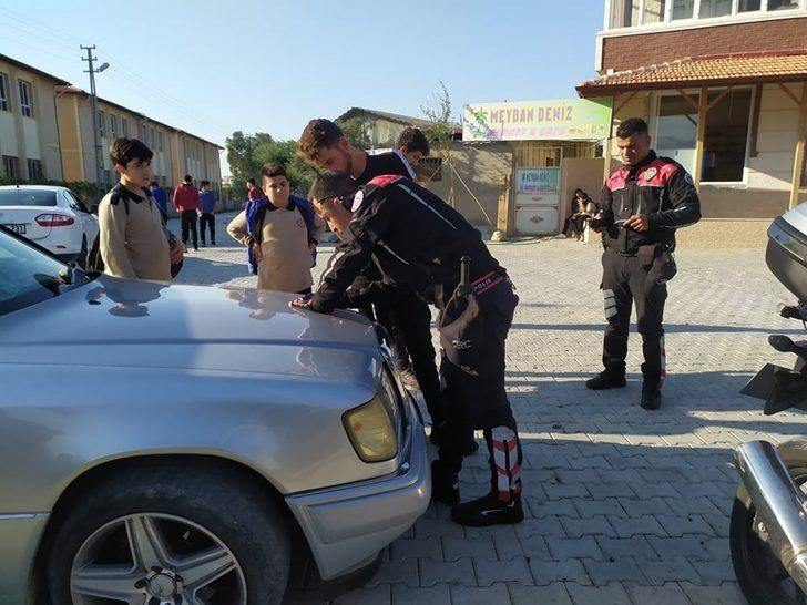 Samandağ’da polisten okul çevresinde denetim G2