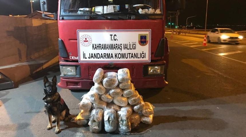 Kahramanmaraş’ta uyuşturucu operasyonu