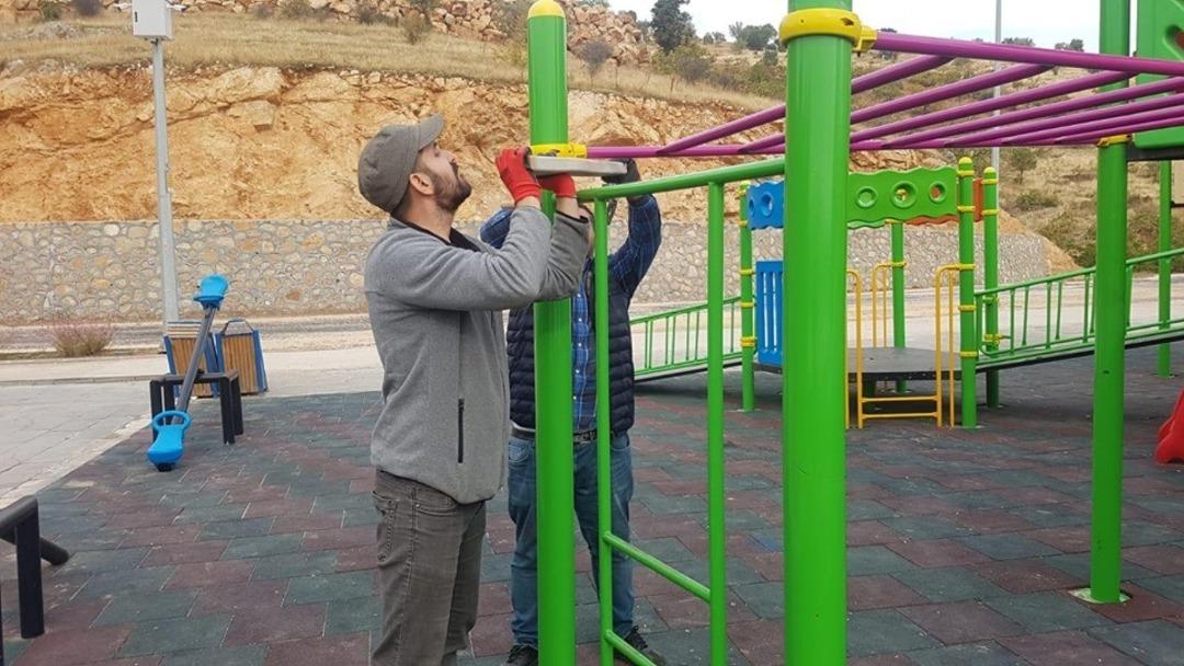 Tabiat parkında bakım ve onarım &ccedil;alışmaları devam ediyor