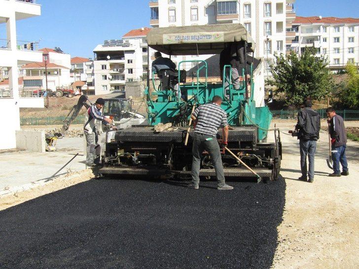 Gölbaşı ilçesinde asfalt yapım çalışmaları devam ediyor G2
