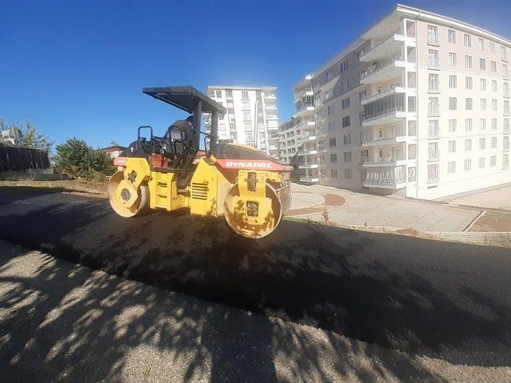 Gölbaşı ilçesinde asfalt yapım çalışmaları devam ediyor G3