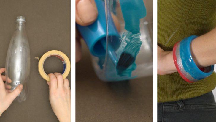 Pet Şişeden Bilezik Yapımı