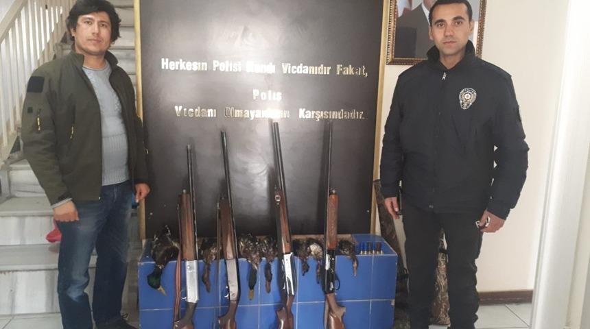 Muş’ta kaçak avcılara rekor ceza