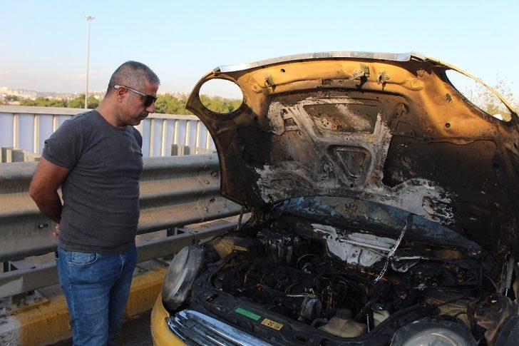 6 bin liraya yaptırılan otomobil 5’inci kilometrede yandı G4