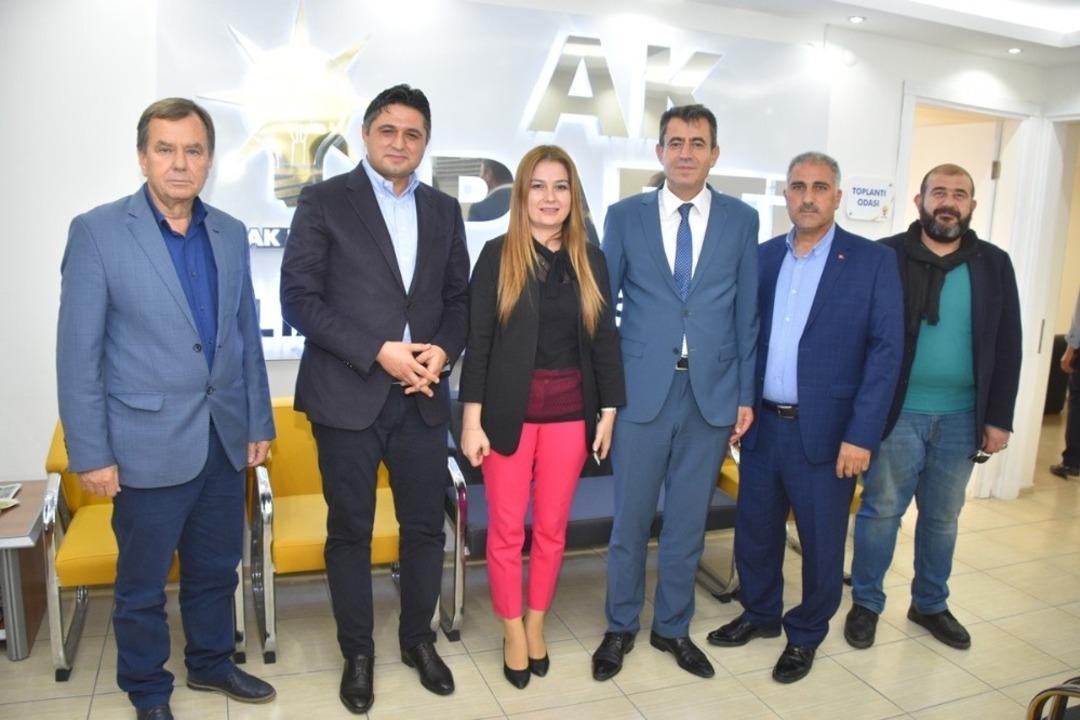 Başkan Serkan Acar&rsquo;dan AK Parti&rsquo;ye ziyaret