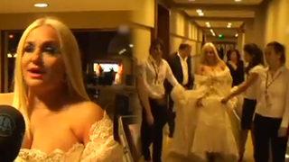 Banu Alkan gelin oldu