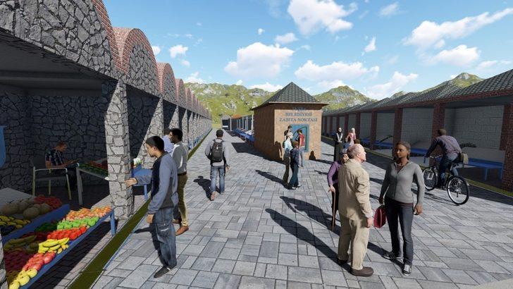 Tuşba Belediyesinden modern semt çarşısı G2