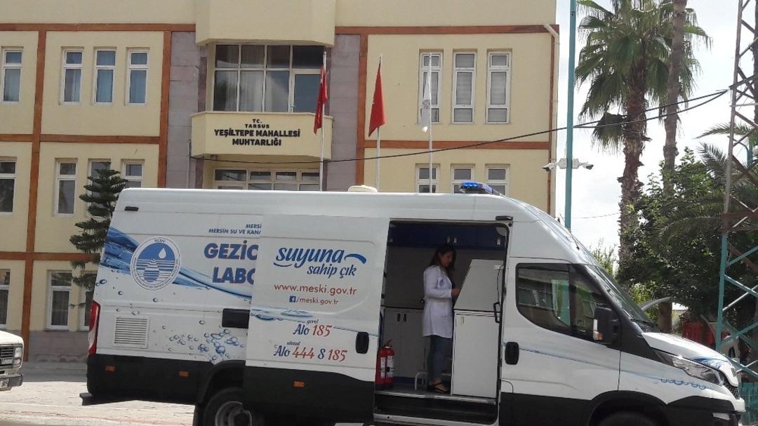 MESKİ, Gezici Su Analiz Laboratuvarı ile yerinde analiz yapıyor