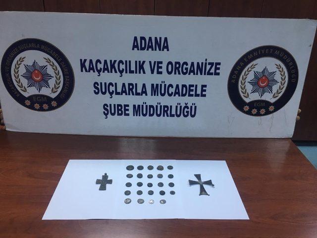 Adana’da tarihi eser kaçakçılığı 1