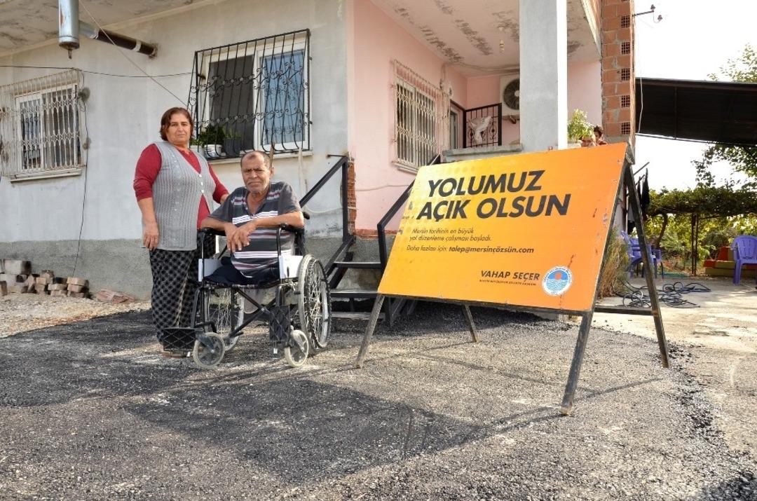 Ayağı kesilen diyaliz hastasının yolu yapıldı