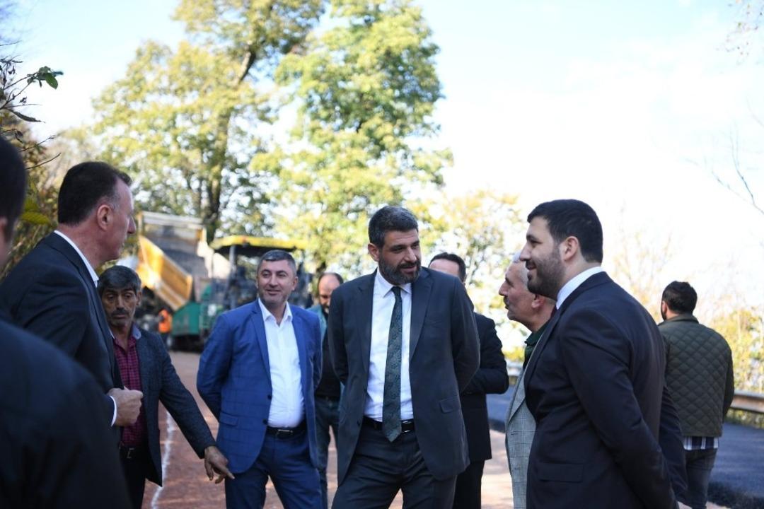 Kartepe alternatif dağ yolu asfaltlanıyor