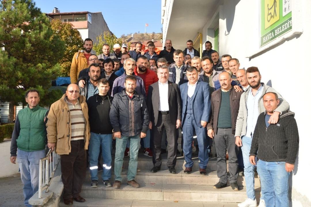 &Ouml;zdemir: &ldquo;Havza, b&ouml;lgesinde &ouml;rnek g&ouml;sterilen bir il&ccedil;e&rdquo;