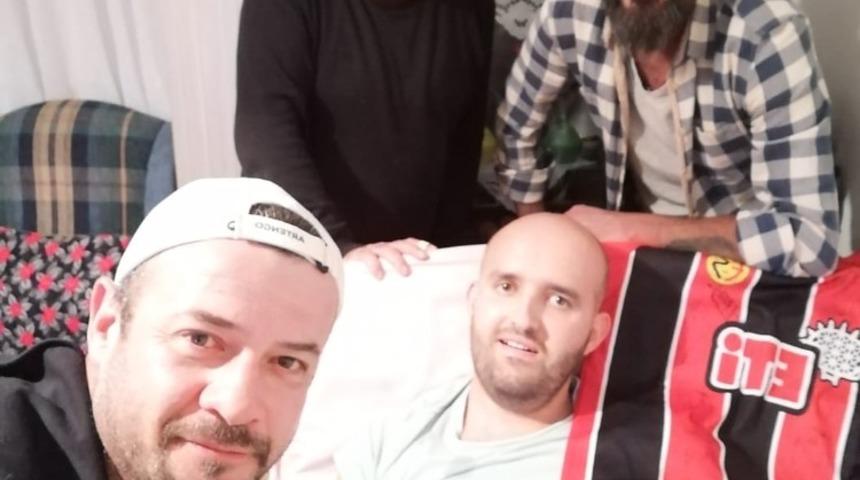 Hakan Olgun’dan duygusal ziyaret