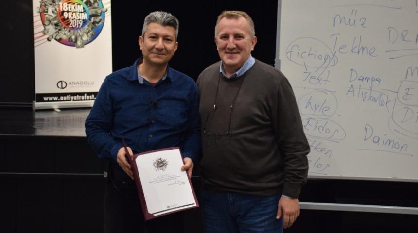 Uluslararası Tiyatro Festivali s&ouml;yleşileri