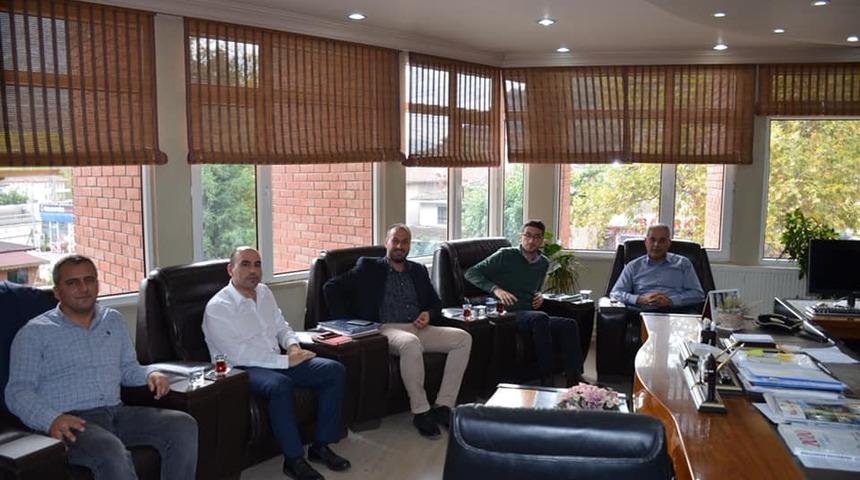 Başkan Yaman BİOSUN yetkilileri ile bir araya geldi