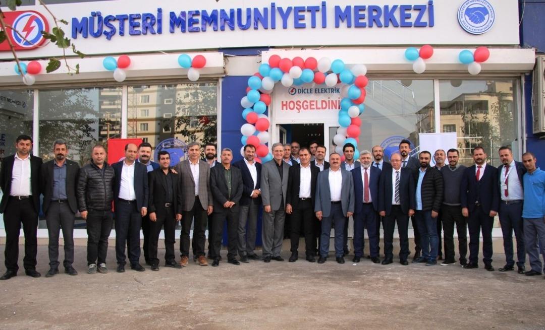 Dicle Elektrik 7&rsquo;nci M&uuml;şteri Memnuniyet Merkezini Siverek&rsquo;te a&ccedil;tı