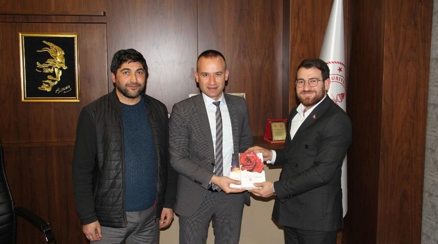 STK başkanlarından Milli Eğitim M&uuml;d&uuml;r&uuml; Tekin&rsquo;e ziyaret