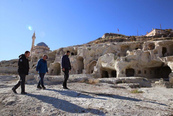 Kapadokya'da tesadüfen bulunan tarihi yerleşim turizme kazandırılıyor G1