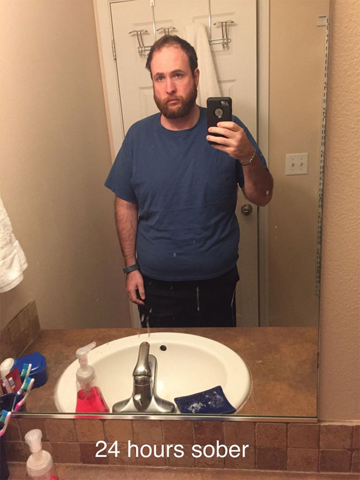 Alkol&uuml; bırakan adamın 3 yıldaki inanılmaz değişimi!