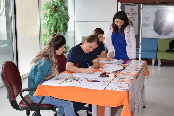 Organ ve doku bağışı farkındalık standı kuruldu G3