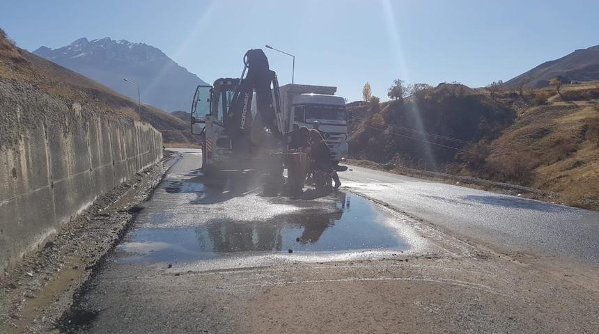 Hakkari&rsquo;de i&ccedil;me suyu ishale hattı arızası giderildi