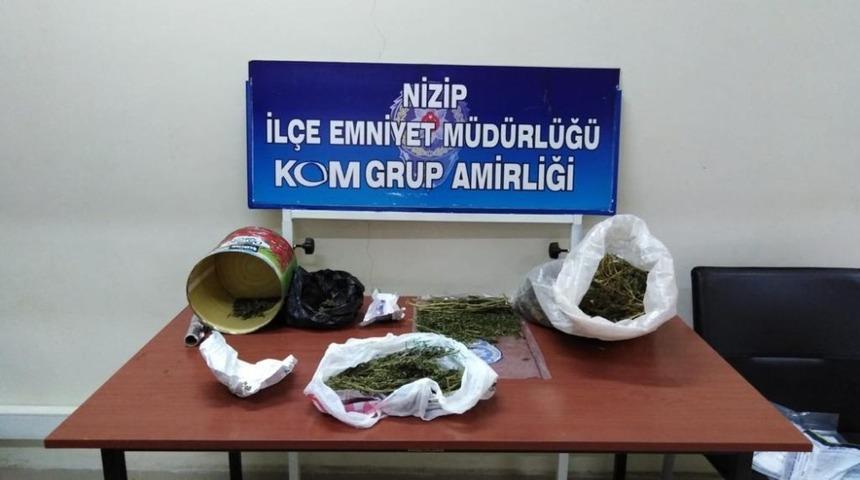 Nizip&rsquo;te 2 kilo uyuşturucu ele ge&ccedil;irildi