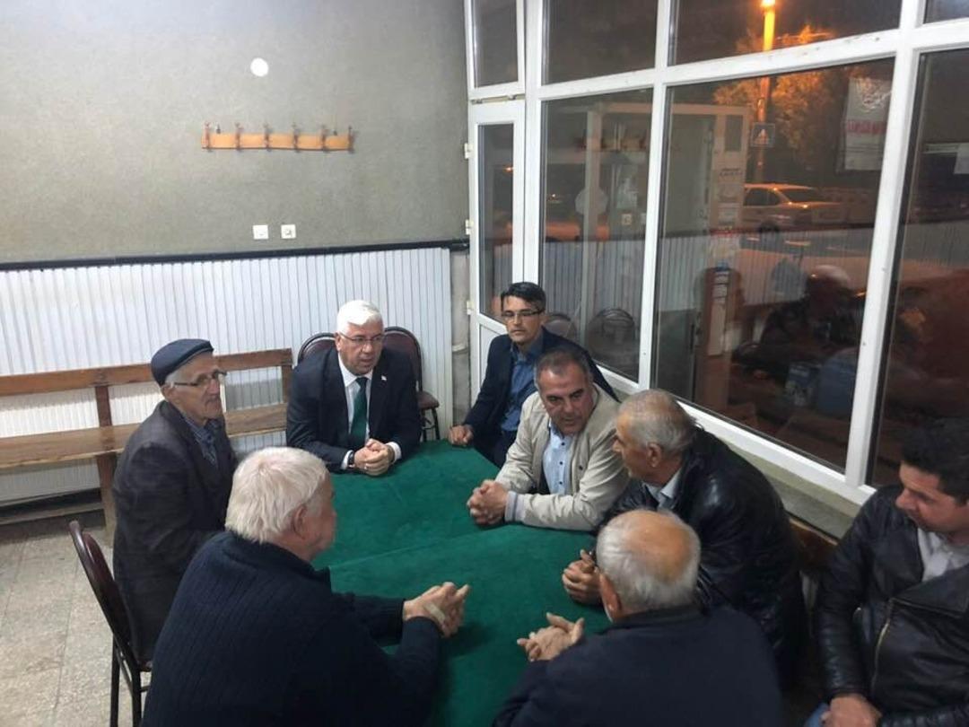 Başkan Y&uuml;ksel, vatandaşları dinledi