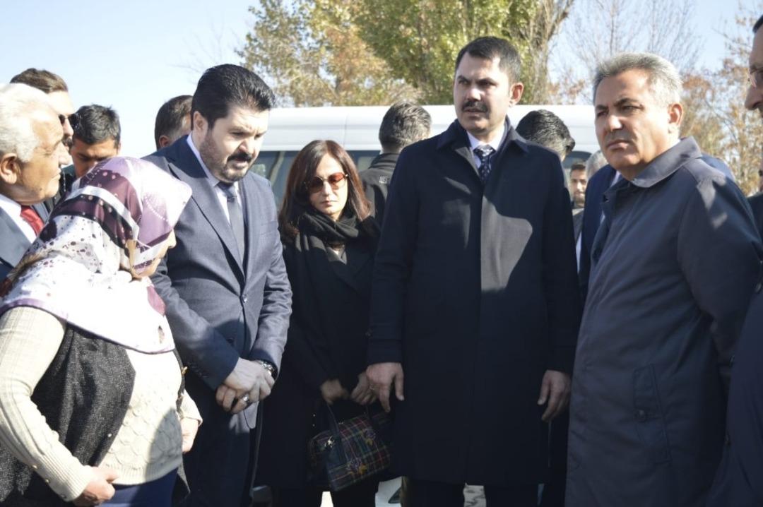 &Ccedil;evre ve Şehircilik Bakanı Kurum Ağrı&rsquo;da