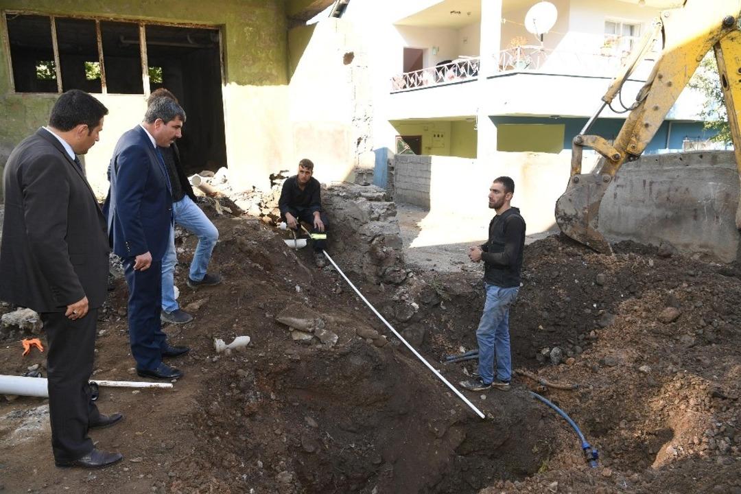 Başkan Asya, &ccedil;alışma alanlarında incelemelerde bulundu