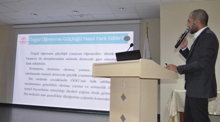 A&Ccedil;SH personeline  &lsquo;&Ccedil;ocuklarda &Ouml;zg&uuml;l &Ouml;ğrenme G&uuml;&ccedil;l&uuml;ğ&uuml;&rsquo; semineri
