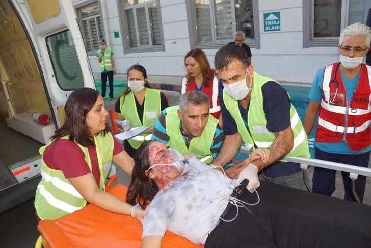 Hastane’de HAP tatbikatı gerçekleştirildi G1