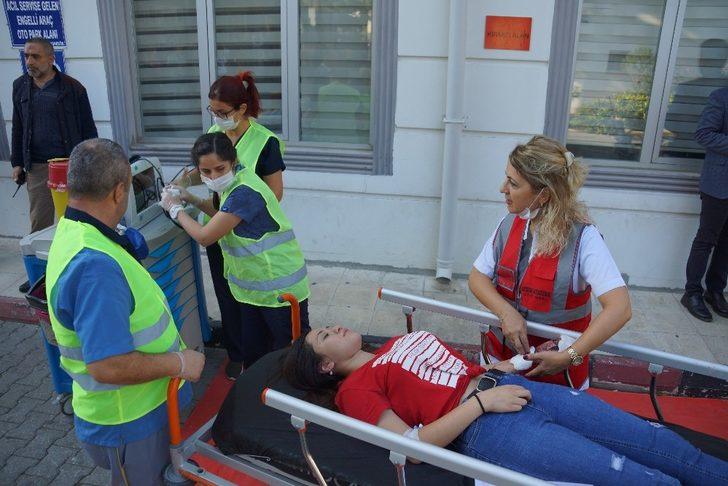 Hastane’de HAP tatbikatı gerçekleştirildi G2