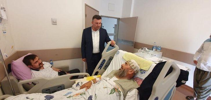Başkan Özen, hasta ziyaretlerini aksatmıyor G1