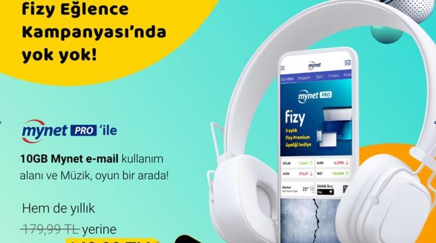 Mynet Pro'luların yaşayacağı ayrıcalıklar! Mynet Pro & fizy Premium Kampanyası!