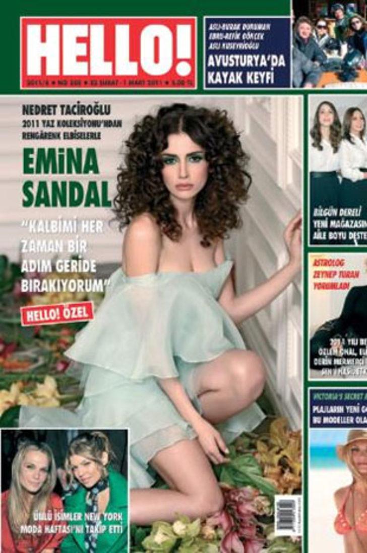 Emina Sandal'dan özel pozlar G1