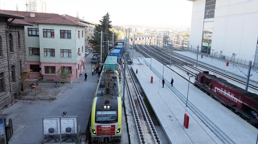 China Railway Express, Ankara Garı'ndan törenle uğurlandı