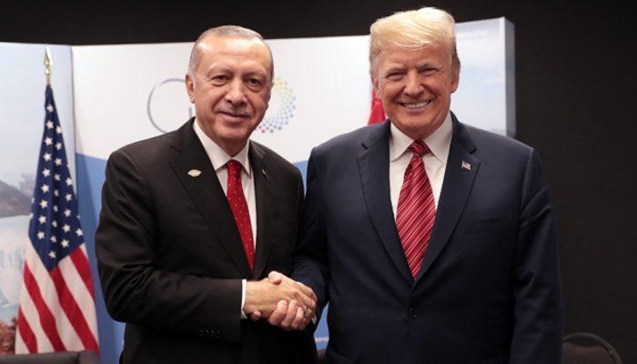 Son dakika! Cumhurbaşkanı Erdoğan, Trump ile görüştü