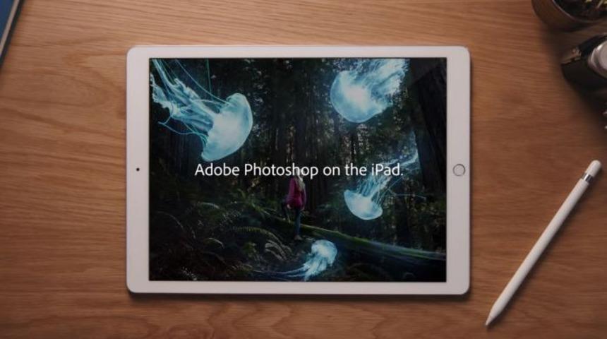 Adobe PC’deki Photoshop deneyimini iPad’e getirdi 