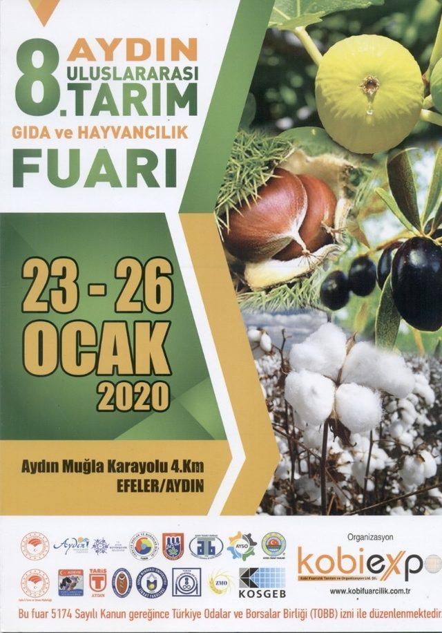 Aydın Tarım Fuarı hazırlıkları tamamlanıyor