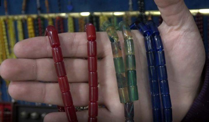 Özel siparişle yapılan kehribar tespihlere büyük ilgi! 10 ile 15 bin TL’ye kadar satılıyor G3