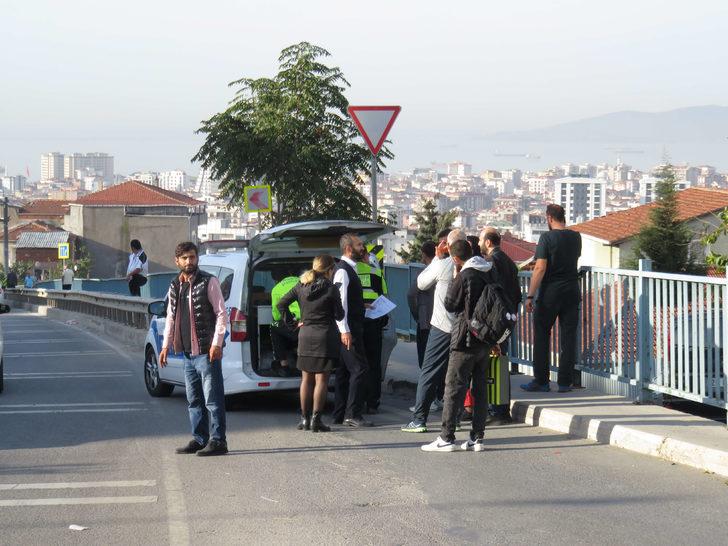 Pendik'te İETT otobüsünden akan yağ zincirlemeye kazaya neden oldu G2