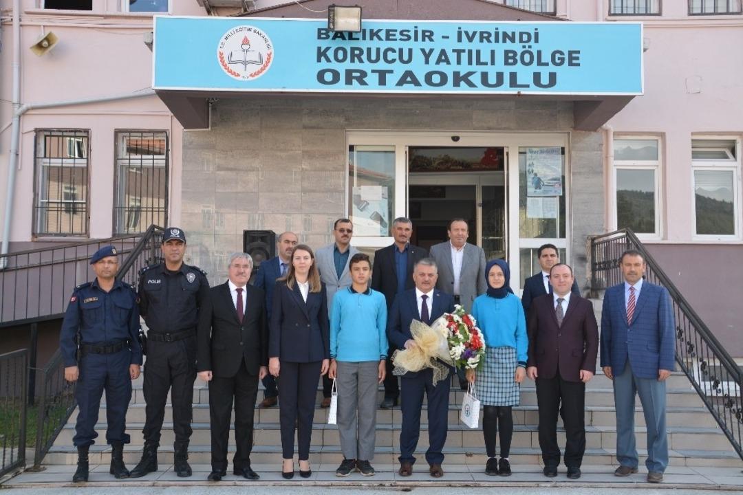 Vali Yazıcı&rsquo;dan 205. okul ziyareti