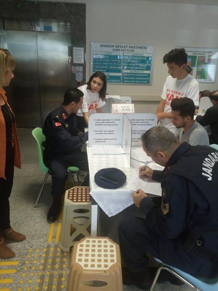 Jandarmadan kan bağışına destek G4