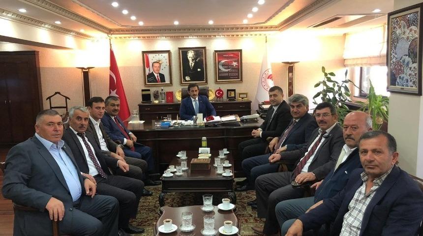 Baki Ersoy ve Ziraat Odası Başkanlarından Bakanlık &ccedil;ıkarması